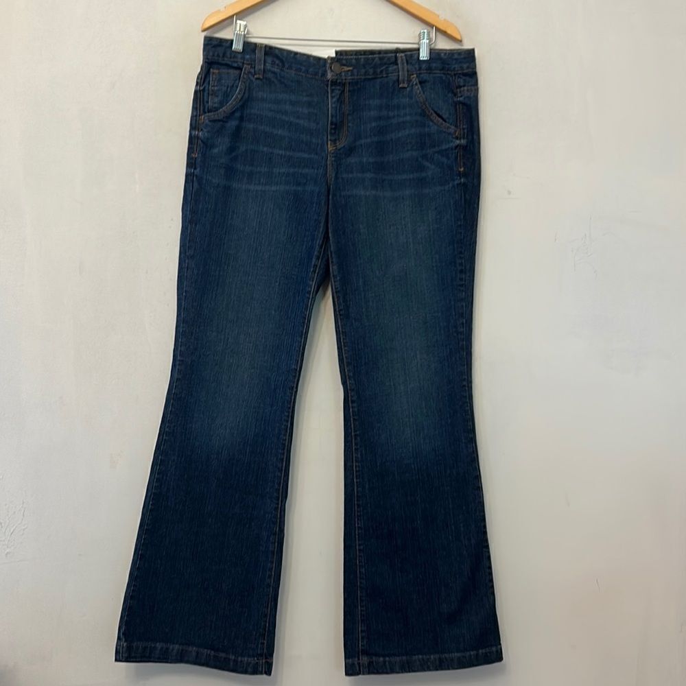Calvin Klein skinny flare denim jeans Size 16 New